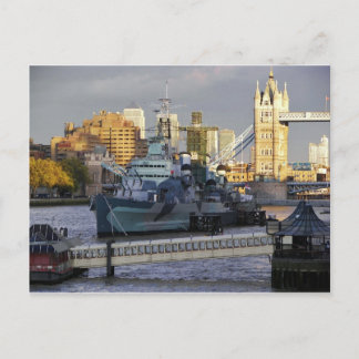 HMS Belfast. Vykort