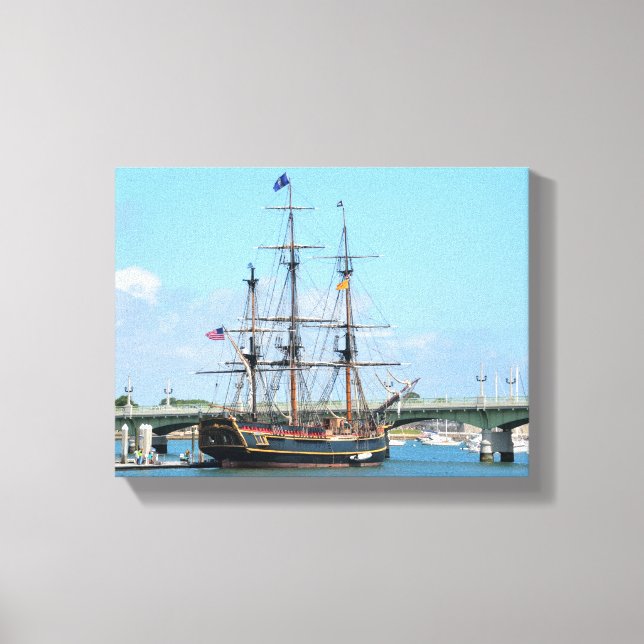 HMS Bounty Canvastryck (Framsida)