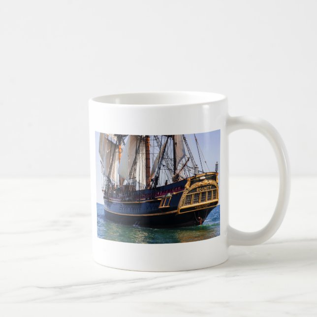 HMS Bounty Tall Frakt Kaffemugg (Höger)