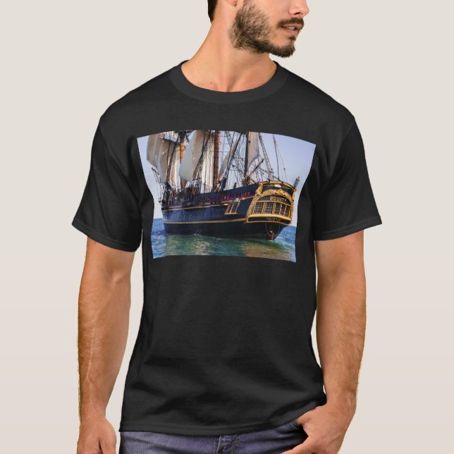 HMS Bounty Tall Frakt Tee (Framsida)