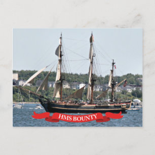 HMS Bounty Tall Frakt Vykort