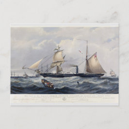 HMS-cykler Frigat 1839 Vykort