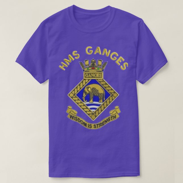 HMS GANGES T SHIRT (Design framsida)