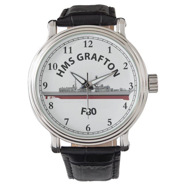HMS GRAFTON - F80 - TYP 23 WATCH ARMBANDSUR (Framsida)