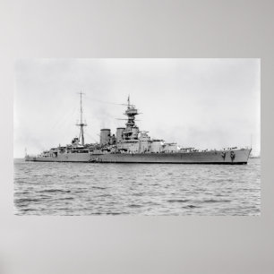 HMS-Huva (51) - 17 mars 1924 Poster