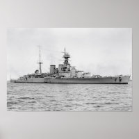 HMS-Huva poster 16,5 x 11 tum
