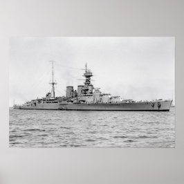 HMS-Huva poster 16,5 x 11 tum