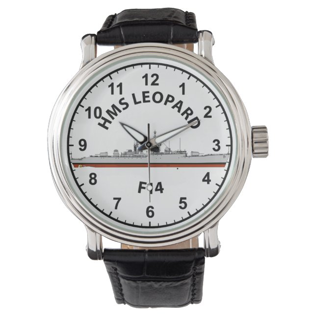 HMS LEOPARD - F14 - TYP 41 WATCH ARMBANDSUR (Framsida)