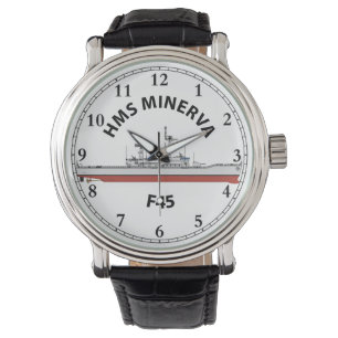HMS MINERVA - F45 - LEANDER ORIG WATCH ARMBANDSUR