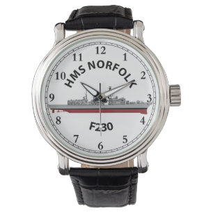 HMS NORFOLK - F230 - TYP 23 WATCH ARMBANDSUR