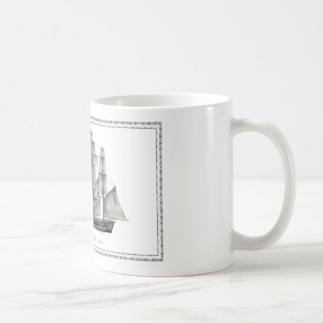 Hms-överrrakning 1796 kaffemugg (Höger)