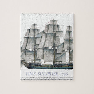 Hms-överrrakning 1796 pussel