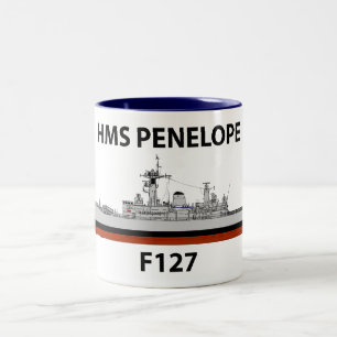 HMS Penelope, seacat Två-Tonad Mugg
