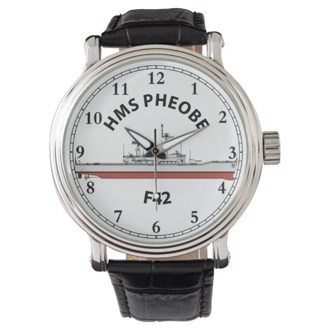 HMS PHOEBE - F42 - LEANDER ORIG WATCH ARMBANDSUR (Framsida)