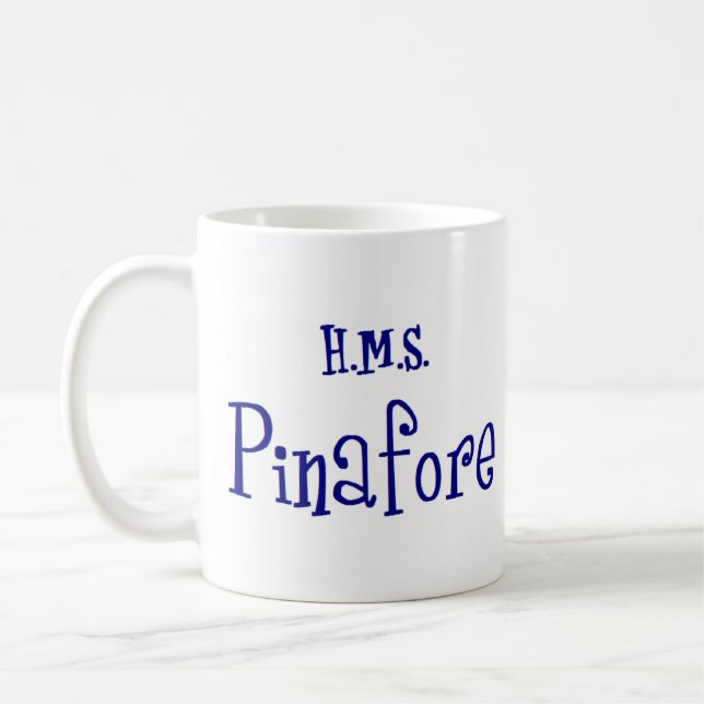 hms pinafront kaffemugg (Vänster)