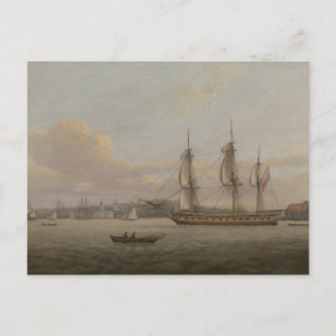 HMS Pomone-vykort Vykort