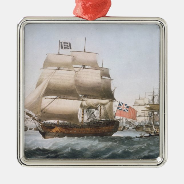 Hms-seger, 1806 julgransprydnad metall (Framsidan)