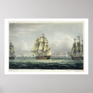 Hms-segerseglingen för fransken fodrar flankerat poster