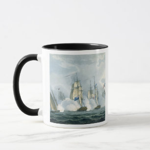 HMS Sirius, kapten Rowse som kopplar in en franska Mugg