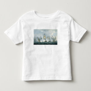 HMS Sirius, kapten Rowse som kopplar in en franska T-shirt