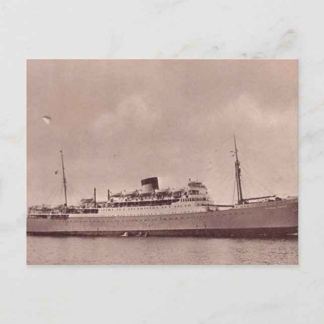 HMS Unicorn Vykort (Framsida)