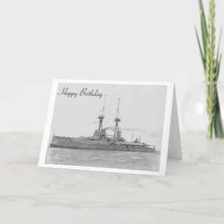 HMS Vanguard-kort Kort