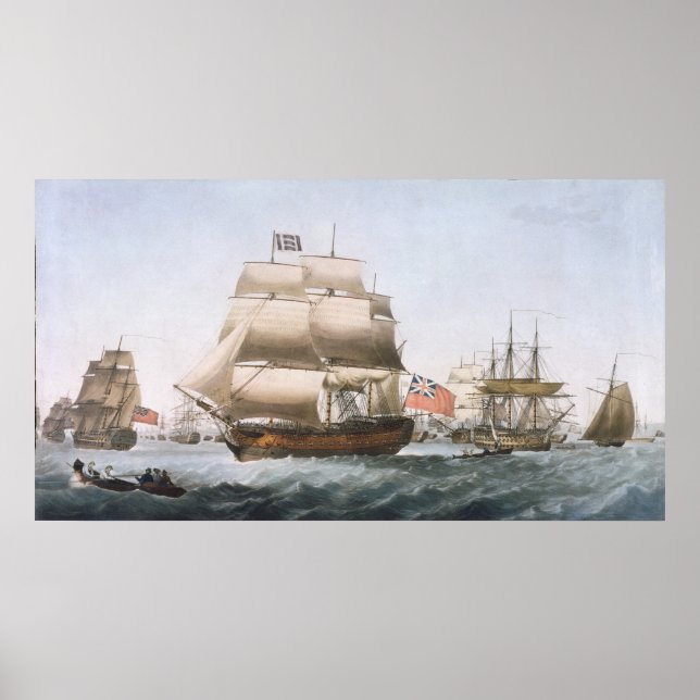 HMS Victory, 1806 Poster (Framsidan)