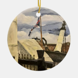HMS Victory British Royal Navy Ceramic Ornament