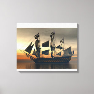 HMS VICTORY CANVASTRYCK