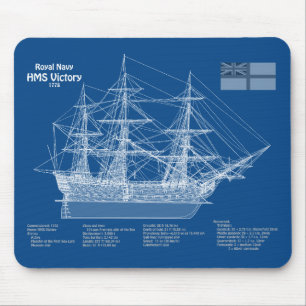 HMS Victory - Frakt Blueprint Plans ABD Musmatta