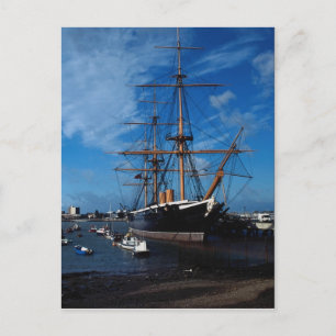 HMS Warrior", Portsmouth, England Vykort