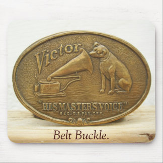 HMV VICTOR, bältebuckla Musmatta