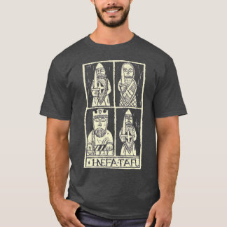 Hnefatafl ljus vid mörk t shirt