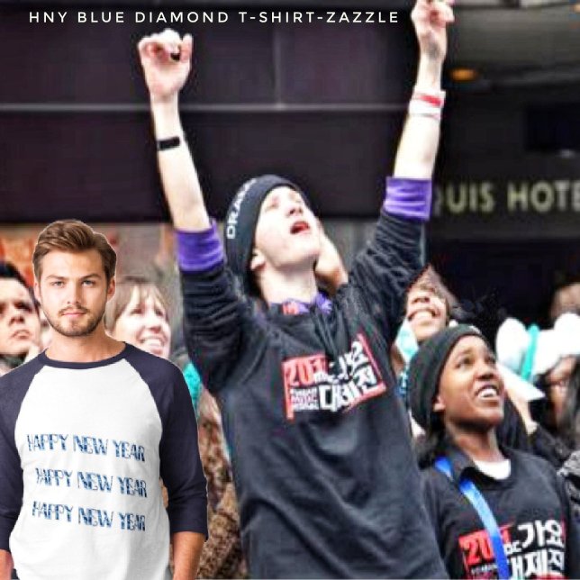 HNY-Blue Diamond T-Shirt (Skapare uppladdad)