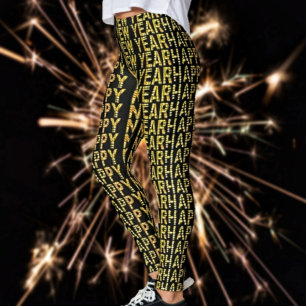 HNY-Gult Guld Leggings