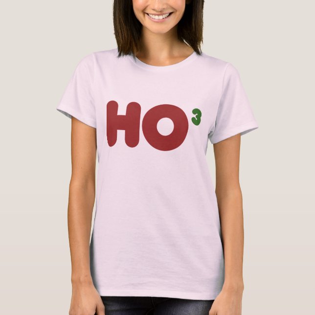 Ho 3 Nerdy-jul T-shirt (Framsida)