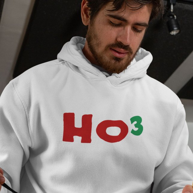 Ho 3-spelande jul hoodie (Ho Ho Ho Christmas)