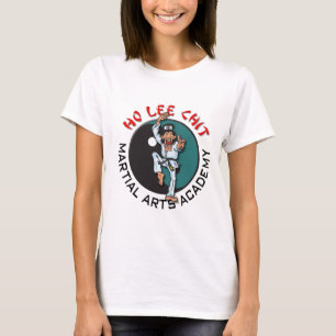 Ho akademi för Lee Chitkampsportar Tee Shirt