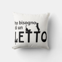 Ho Bisogno Di Un Letto (con gatti neri)