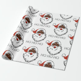 ho Black Santa Presentpapper