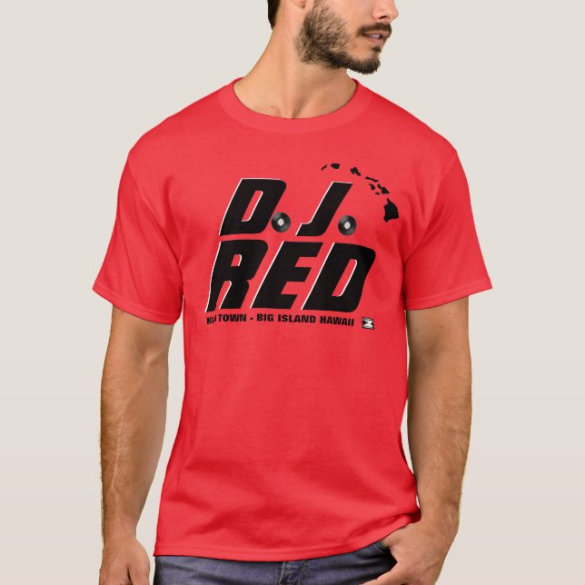 Ho Brah..,D.J. RED Officiell Shirt Tee (Framsida)