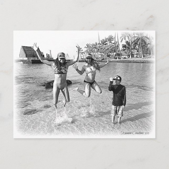 Ho Brah!..,Ilima, Kalino & Boogie Postcards: Vykort (Framsida)