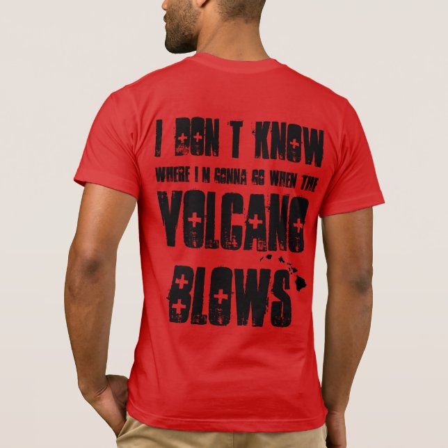 Ho Brah! Jag vet inte T Shirt (Baksida)