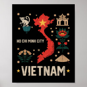 Ho Chi Minh City Vietnam Semester Matching Familj  Poster