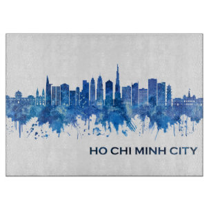 Ho Chi Minh City Vietnam Skyline Blue