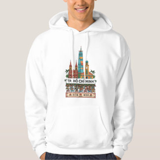 Ho Chi Minh City Vietnam Travel Long Sleeve T-Shir Hoodie