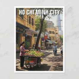 Ho Chi Minh City Vietnam Travel Vykort