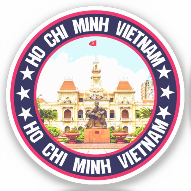 Ho Chi Minh Klistermärken (Framsida)