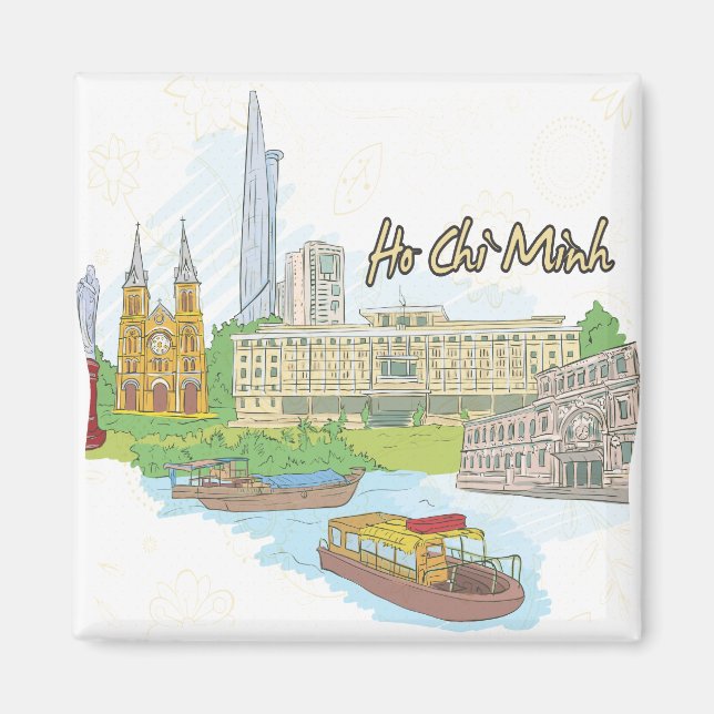 Ho Chi Minh Magnet (Framsidan)