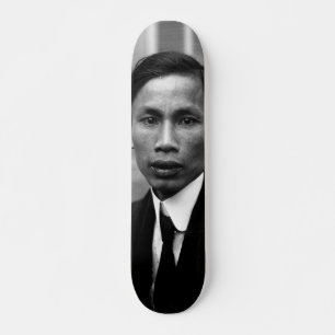 Ho Chi Minh Nguyen Ai Quoc Porträtt 1921 Skateboard Bräda 21,5 Cm